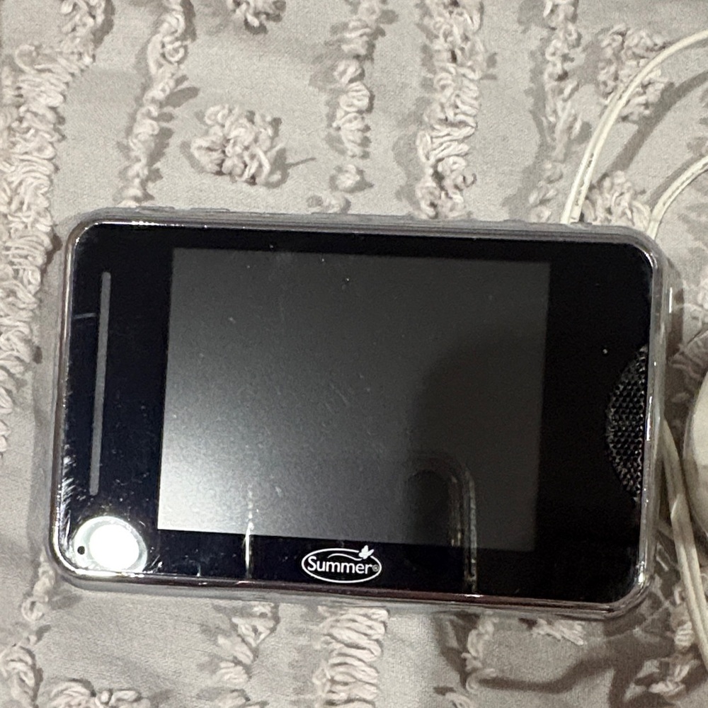 Summer Infant Baby Monitor w/ Camera & Screen Night Vision Portable Parent Unit - Picture 4 of 11